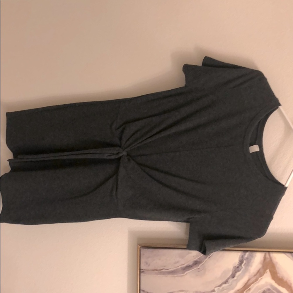 Long Shirt / Dress Charcoal